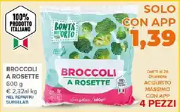 Todis BONTA dell' ORTO Broccoli a rosette offerta