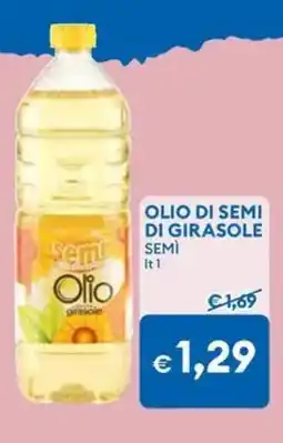 MD Discount Olio di semi di girasole SEMÌ offerta
