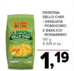 Todis Chips lips la patatina dello chef offerta