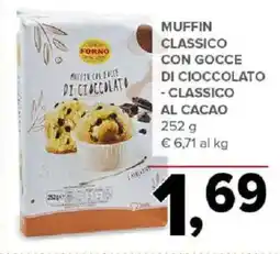 Todis Muffin classico con gocce di cioccolato offerta