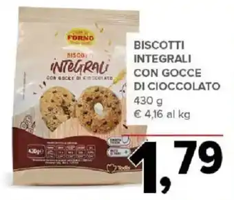 Todis Biscotti integrali con gocce di cioccolato offerta