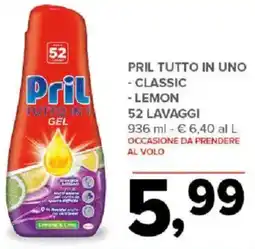 Todis Pril tutto in uno classic lemon offerta