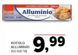 Todis Rotolo alluminio 150 metri offerta