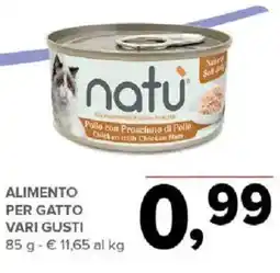 Todis Natu alimento per gatto offerta
