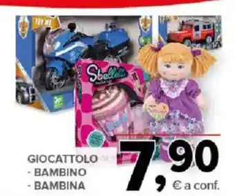 Todis Giocattolo bambino bambina offerta