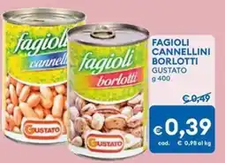 MD Discount Fagioli cannellini borlotti GUSTATO offerta