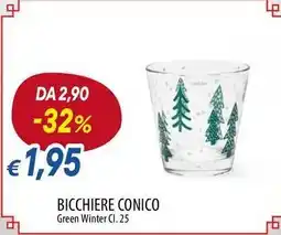 Galassia Excelsa bicchiere conico offerta