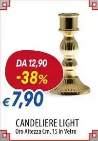 Galassia Excelsa candeliere light offerta