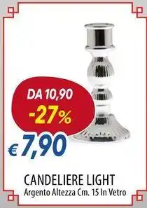Galassia Excelsa candeliere light offerta