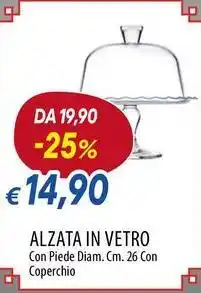 Galassia Excelsa alzata in vetro offerta