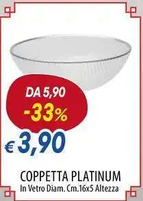 Galassia Excelsa coppetta platinum offerta