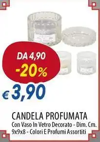 Galassia Candela profumata offerta