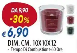 Galassia Candela profumata dim. cm. 10x10x12 offerta