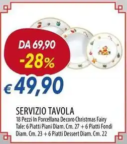 Galassia Tognana servizio tavola offerta