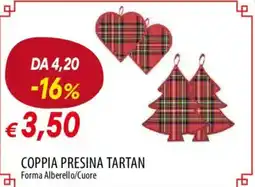 Galassia Coppia presina tartan offerta