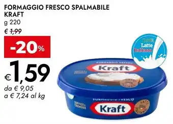 Bennet Formaggio fresco spalmabile KRAFT offerta