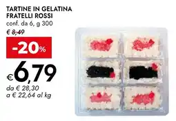 Bennet Tartine in gelatina fratelli rossi offerta
