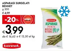 Bennet Asparagi surgelati BENNET offerta