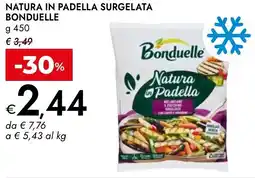 Bennet Natura in padella surgelata BONDUELLE offerta