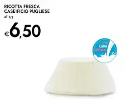 Bennet Ricotta fresca CASEIFICIO PUGLIESE offerta