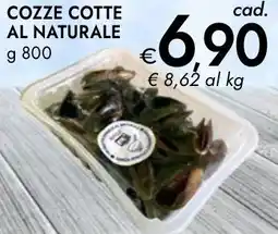 Bennet Cozze cotte al naturale offerta