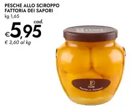 Bennet Pesche allo sciroppo FATTORIA DEI SAPORI offerta