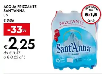 Acqua frizzante SANT'ANNA