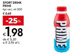 Bennet Sport drink PRIME offerta