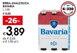 Bennet Birra analcolica BAVARIA offerta
