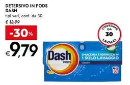 Bennet Detersivo in pods DASH offerta