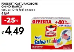 Bennet Foglietti catturacolore OMINO BIANCO offerta