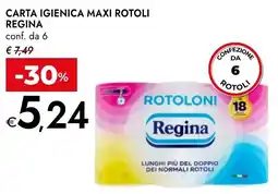 Bennet Carta igienica maxi rotoli REGINA offerta