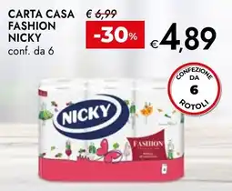 Bennet Carta casa fashion NICKY offerta