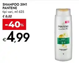 Bennet Shampoo 3in1 PANTENE offerta