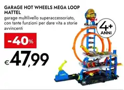 Bennet Garage hot wheels mega loop MATTEL offerta