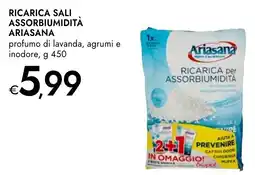 Bennet Ricarica sali assorbiumidità ARIASANA offerta