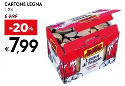 Bennet Cartone legna offerta