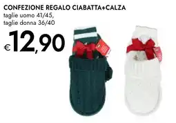 Bennet Confezione regalo ciabatta+calza offerta