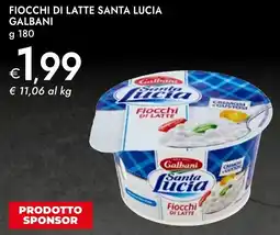 Bennet Fiocchi di latte santa lucia GALBANI offerta
