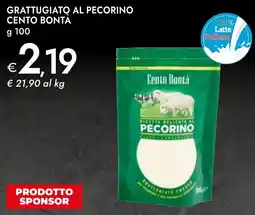 Bennet Grattugiato al pecorino CENTO BONTA offerta