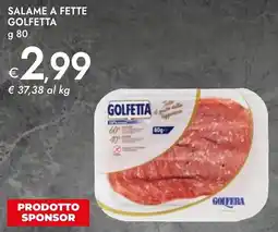 Bennet Salame a fette GOLFETTA offerta
