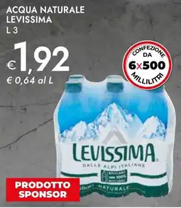 Bennet Acqua naturale LEVISSIMA offerta