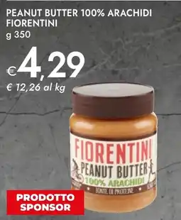 Bennet Peanut butter 100% arachidi FIORENTINI offerta