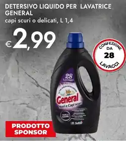 Bennet Detersivo liquido per lavatrice GENERAL offerta