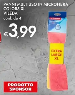 Bennet Panni multiuso in microfibra colors XL VILEDA offerta