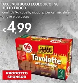 Bennet Accendifuoco ecologico FSC TUTTO FUOCO offerta