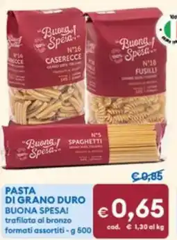 MD Discount Pasta di grano duro buona spesa! offerta
