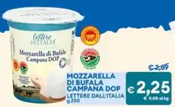 MD Discount Mozzarella di bufala campana dop LETTERE DALL'ITALIA offerta