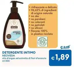 MD Discount Detergente intimo NEOVEDA offerta