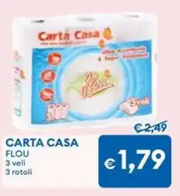MD Discount Carta casa FLOU offerta